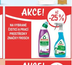 Frosch čisticí a prací prostředky