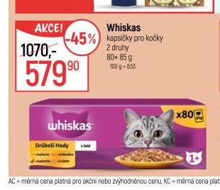 Whiskas kapsičky pro kočky