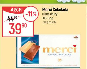 Čokoláda Merci
