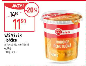 Hořčice kremžská Váš Výběr