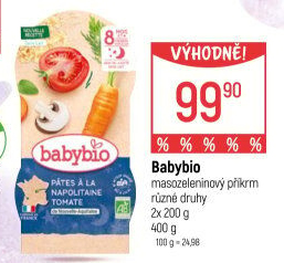 Příkrm masozeleninový Babybio