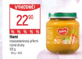 Příkrm masozeleninový Hami