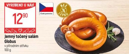 Salám jemný točený Globus