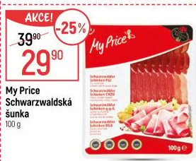 Šunka schwarzwaldská My Price