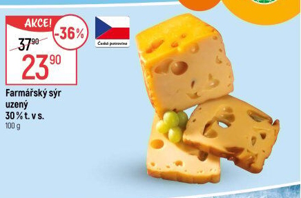 Sýr Farmářský uzený