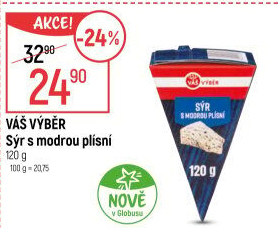 Sýr s modrou plísní Váš Výběr