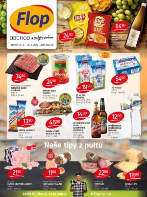 akční leták FLOP 24.9.2025-30.9.2025