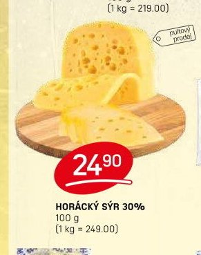 Horácký sýr 30%