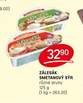 Zálesák smetanový sýr
