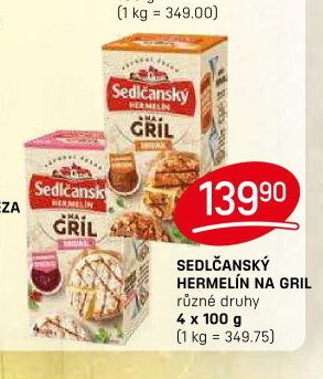 Sedlčanský Hermelín na gril