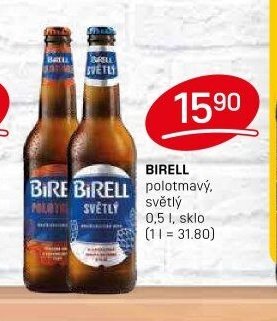 Birell polotmavý, světlý
