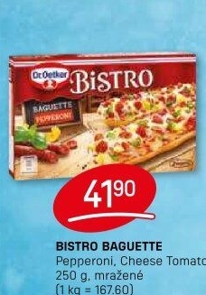 Bageta k rozpečení mražená Bistro Dr. Oetker