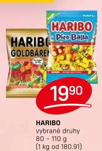 Bonbony želé Haribo