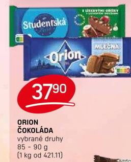 Čokoláda Orion
