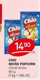 Popcorn do mikrovlnky Chio
