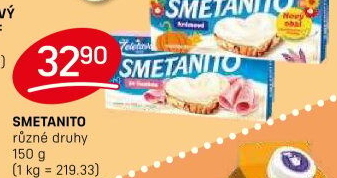 Sýr tavený Smetanito Želetava