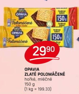 Zlaté polomáčené Opavia