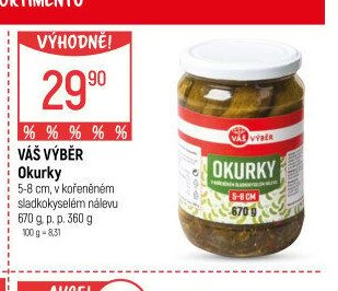 Váš Výběr Okurky