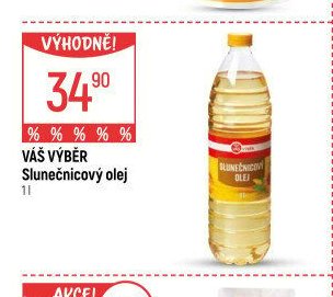 Váš Výběr Slunečnicový olej