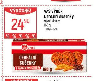 Váš Výběr Cereální sušenky