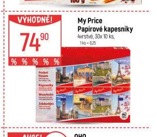 My Price Papírové kapesníky
