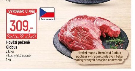 Hovězí pečeně Globus