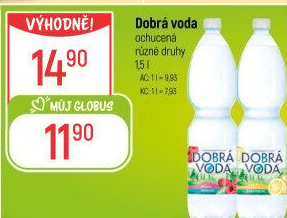 Ochucená voda Dobrá voda