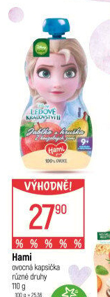 Ovocná kapsička Hami