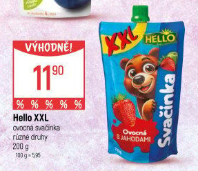 Ovocná kapsička Hello