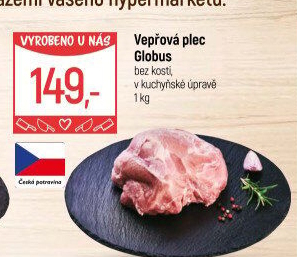 Vepřová plec bez kosti Globus