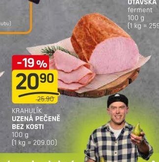 Krahulík Uzená pečeně bez kosti