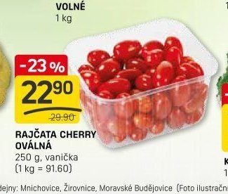 RAJČATA CHERRY OVÁLNÁ