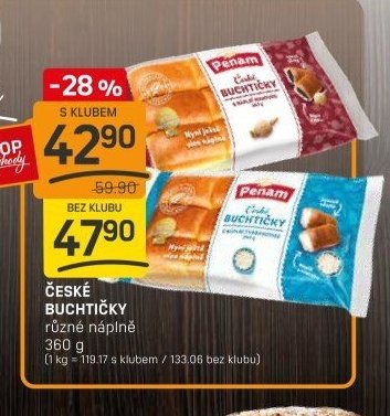 ČESKÉ BUCHTIČKY