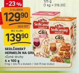 SEDLČANSKÝ HERMELÍN NA GRIL - FLOP TOP akcniletaky.com