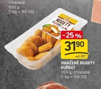 SMAŽENÉ NUGETY KUŘECÍ 300 g