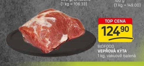 BIDFOOD VEPŘOVÁ KÝTA 1 kg