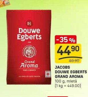 JACOBS DOUWE EGBERTS GRAND AROMA
