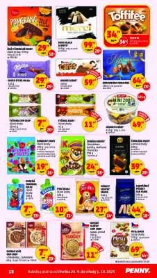 akční leták Penny Market 25.9.2025-1.10.2025