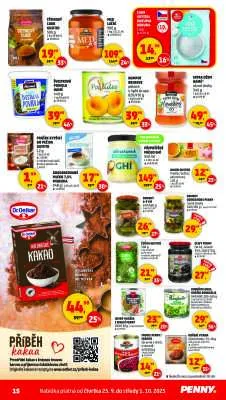 akční leták Penny Market 25.9.2025-1.10.2025