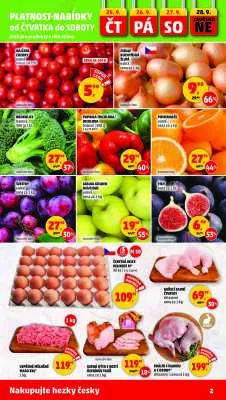 akční leták Penny Market 25.9.2025-1.10.2025