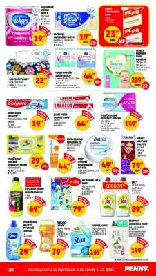 akční leták Penny Market 25.9.2025-1.10.2025