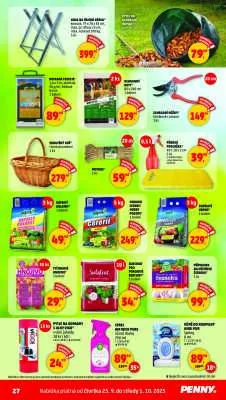 akční leták Penny Market 25.9.2025-1.10.2025
