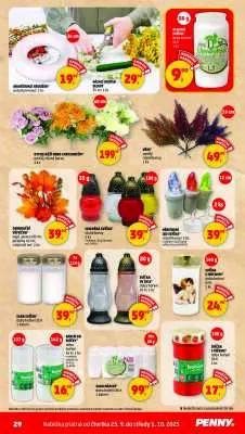 akční leták Penny Market 25.9.2025-1.10.2025