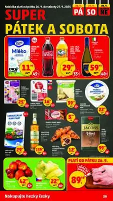 akční leták Penny Market 25.9.2025-1.10.2025