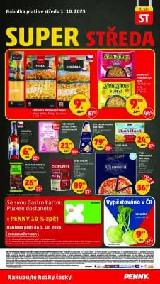 akční leták Penny Market 25.9.2025-1.10.2025