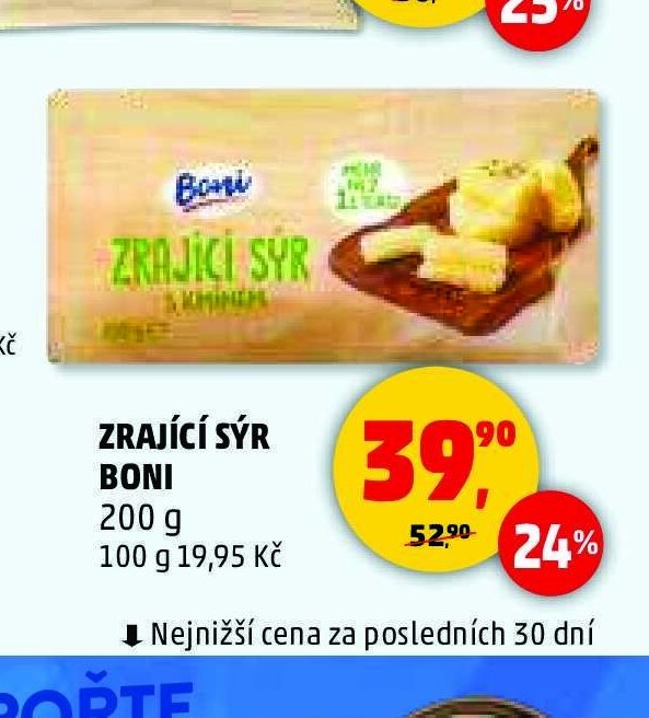 Zrající sýr Boni