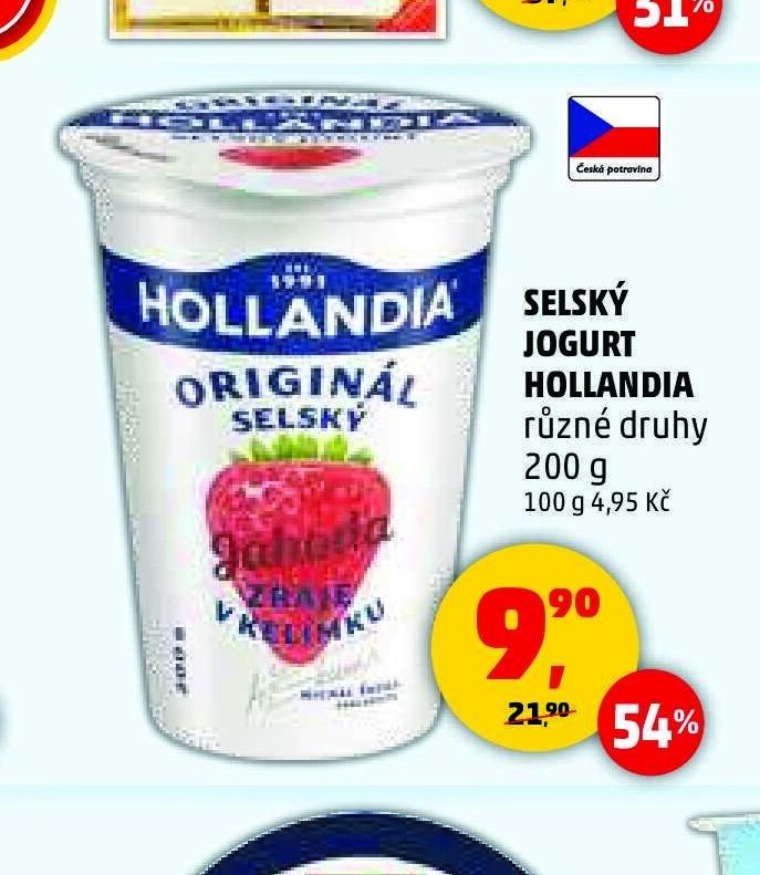 SELSKÝ JOGURT HOLLANDIA - Penny Market akcniletaky.com