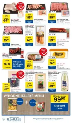 akční leták Tesco 24.9.2025-30.9.2025