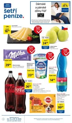 akční leták Tesco 24.9.2025-30.9.2025