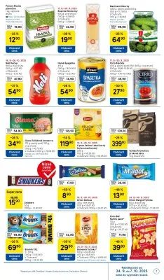 akční leták Tesco 24.9.2025-30.9.2025